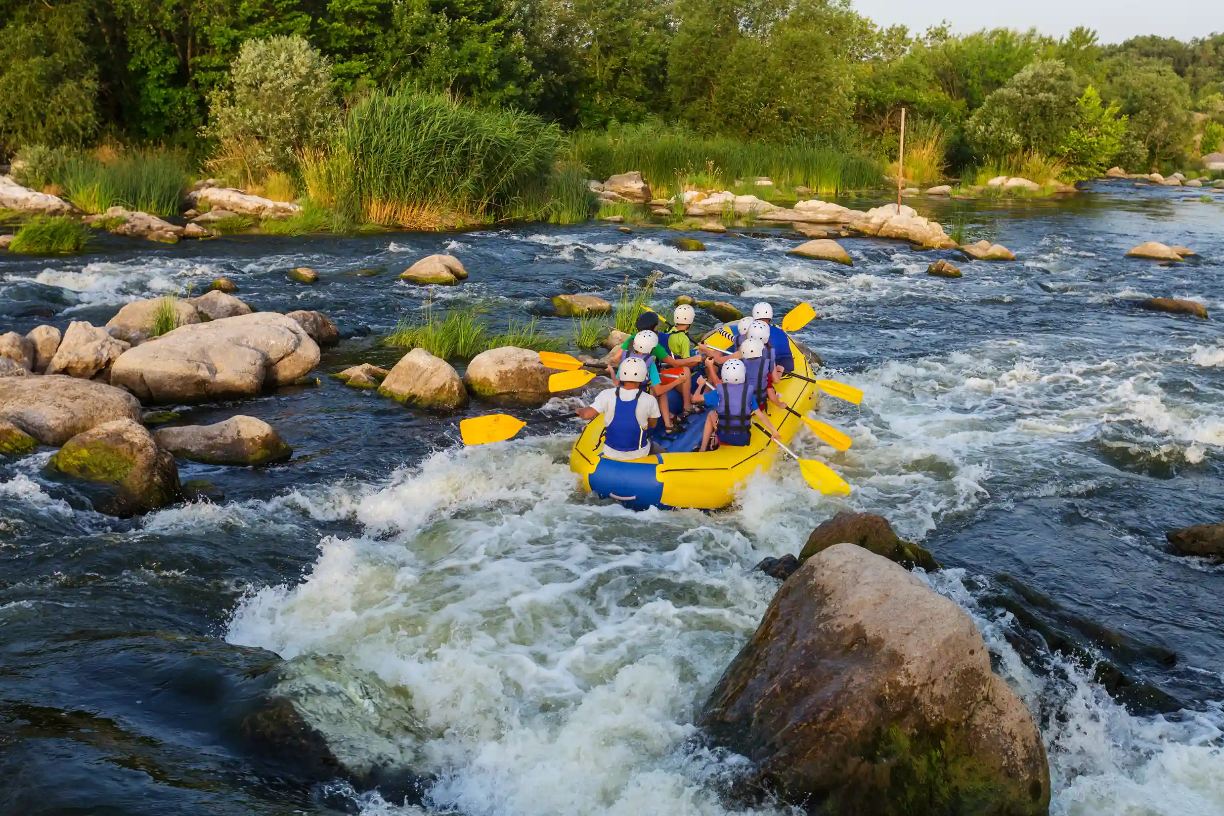 Rafting course